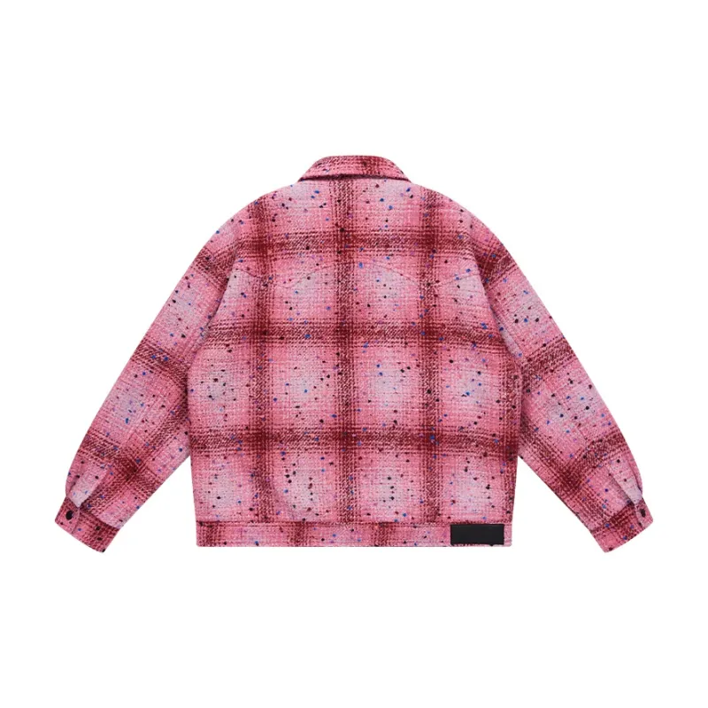 EMPTY REFERENCE Jackets Coats Unisex Pink-1