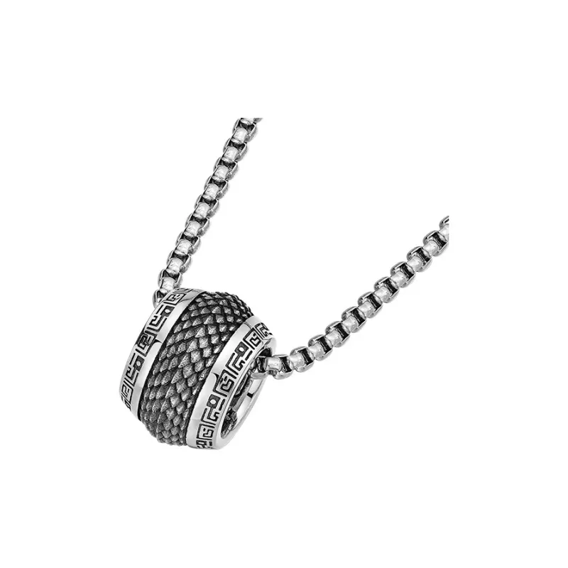 MYSH 925 Sterling Silver Necklaces Men's-9