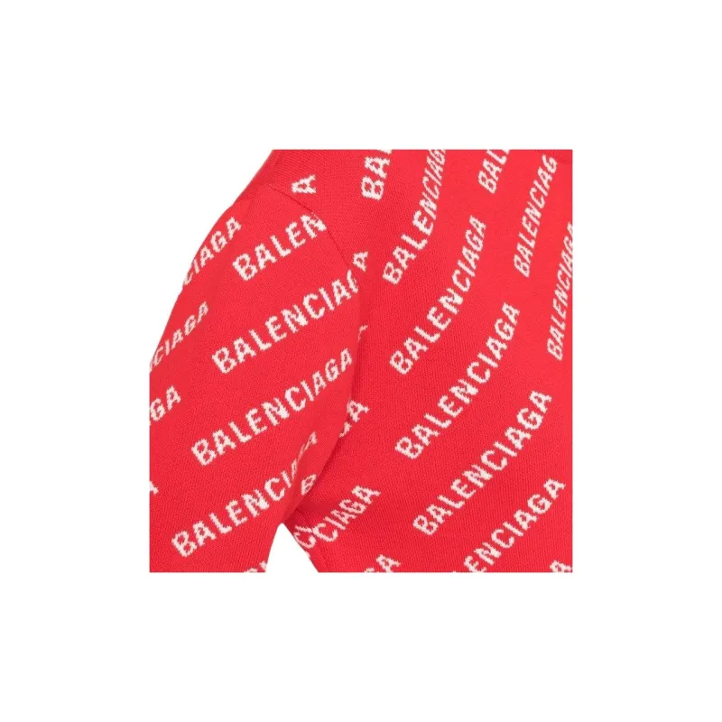 Balenciaga SS22 Sweater Women's Red-14