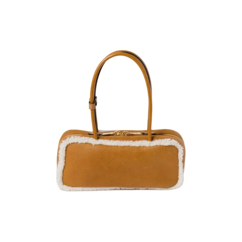 MIU MIU Arcadie Tote Bag Women's Yellow-2