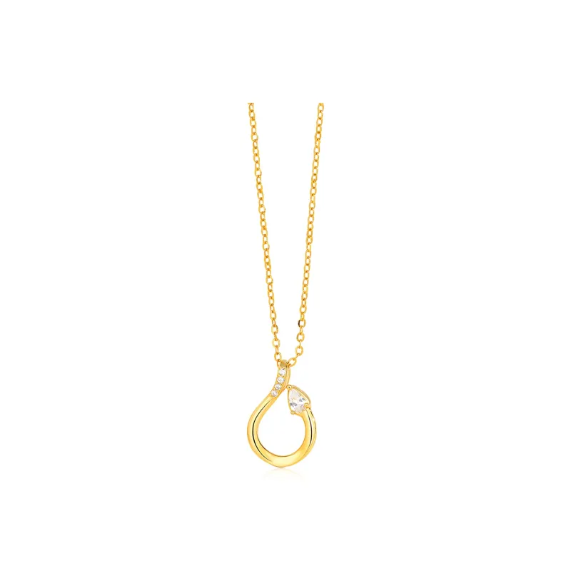 GUDS GAVE S925 Silver Necklaces Women's-0