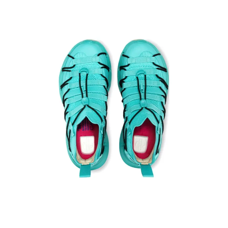 CARBONSTAR SKIN Skin Series Cushioned Slip Resistant Breathable Mid Top Sprint Running Shoes Unisex Lake Blue-2