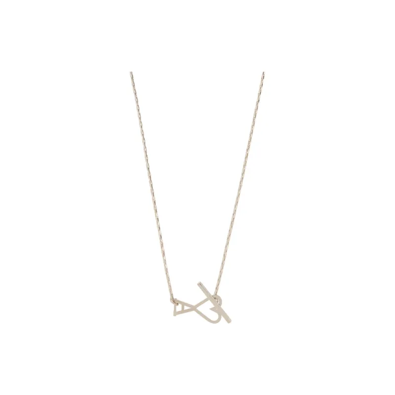 AMIPARIS Paris Ami De Coeur 2-In-1 Logo Charm Necklace-0