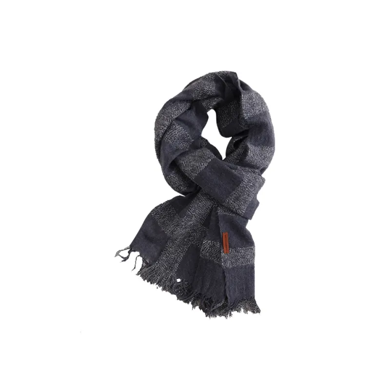 Lagur Cashmere Fox Fur Knit Scarves Women's-3