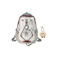 Ecru, Gray, Red with Printer Ribbons and Cookies Pendant