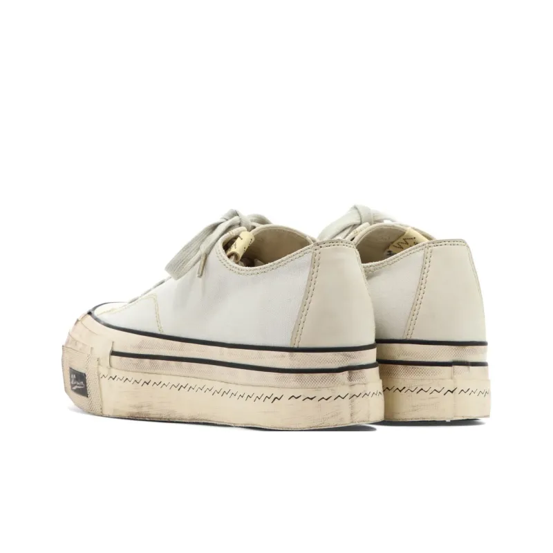 Visvim Skagway Wear-Resistant Low-Top Casual Shoes Men's White-3