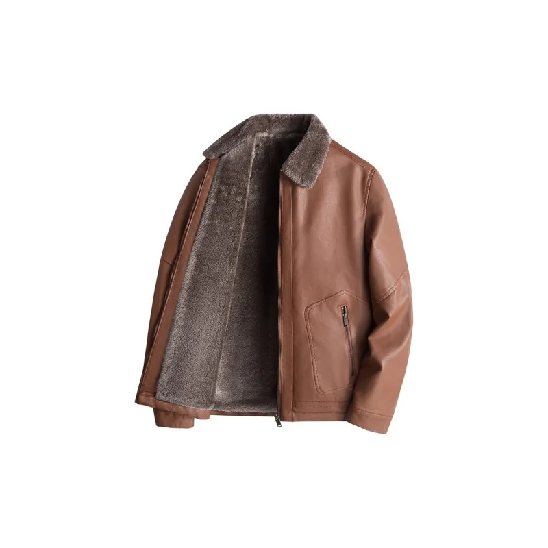 PIERRE CARDIN Leather Jacket Unisex-12