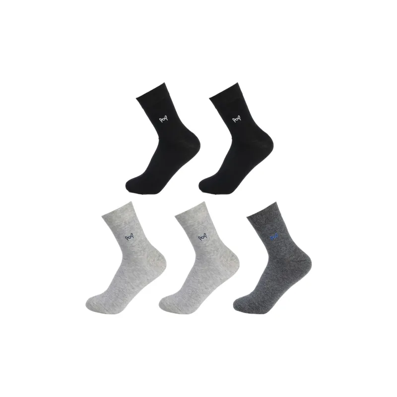 MIIOW Mid Calf Socks Unisex 5 Pack-9