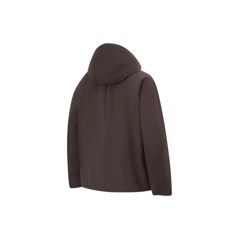 LiNing Fitness Series Trench Coat Women's Charcoal Brown-1