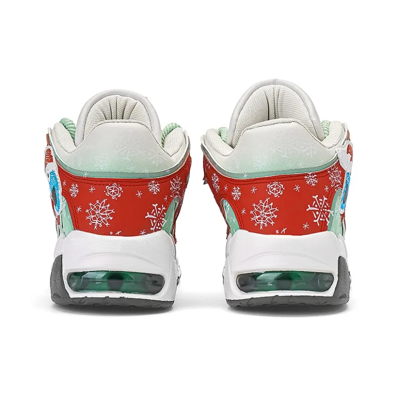 SESAME STREET Warm Cushioning Height Increasing Slip-Resistant Mid-Top Basketball Shoes Unisex The Gift Box Is Random-9