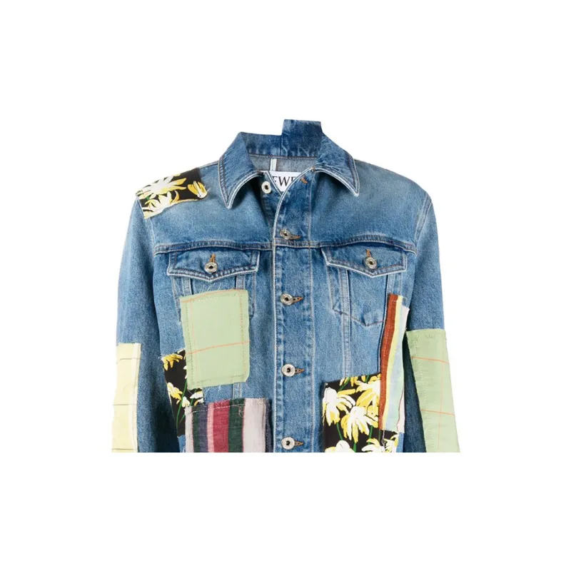 LOEWE Denim Jacket Women's Blue-5