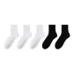 5 Pack Crew (3 White+2 Black)