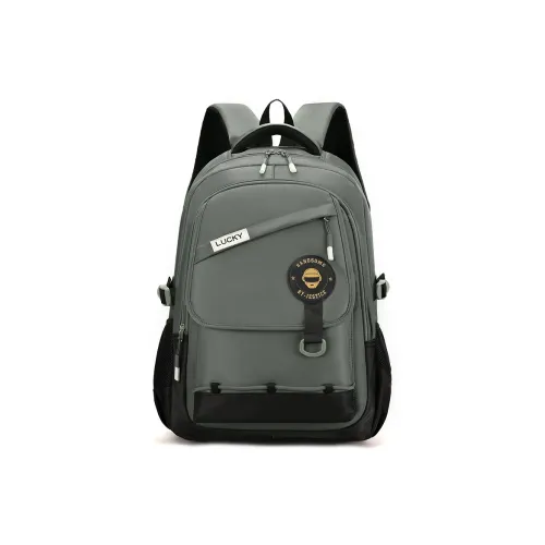 LUVISTRUE Nylon Backpack And Laptop Bag Regular Men's Dark Gray/Light Gray/White/Dark Blue/Khaki