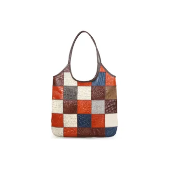 ;COBBLER LEGEND Top Grain Cow Leather One Shoulder Handbag Women's Multicolor