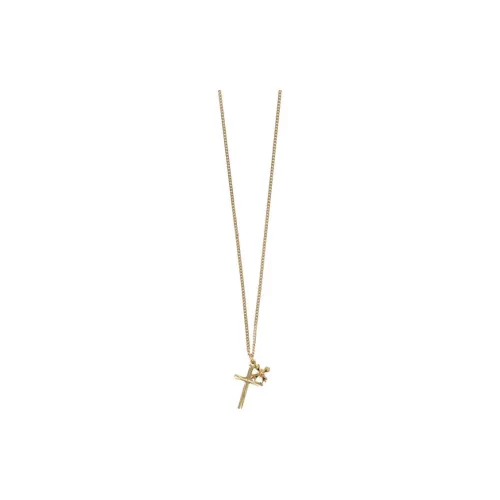 EMANUELE BICOCCHI Crest And Cross Necklace