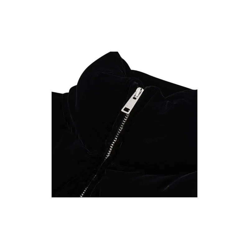 PRADA Logo-Plaque Quilted Cropped Gilet-5