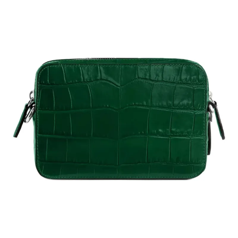COACH Leather Messenger Bag Shoulder Bag Crossbody Bag Small Size Men's Ivy Green-2