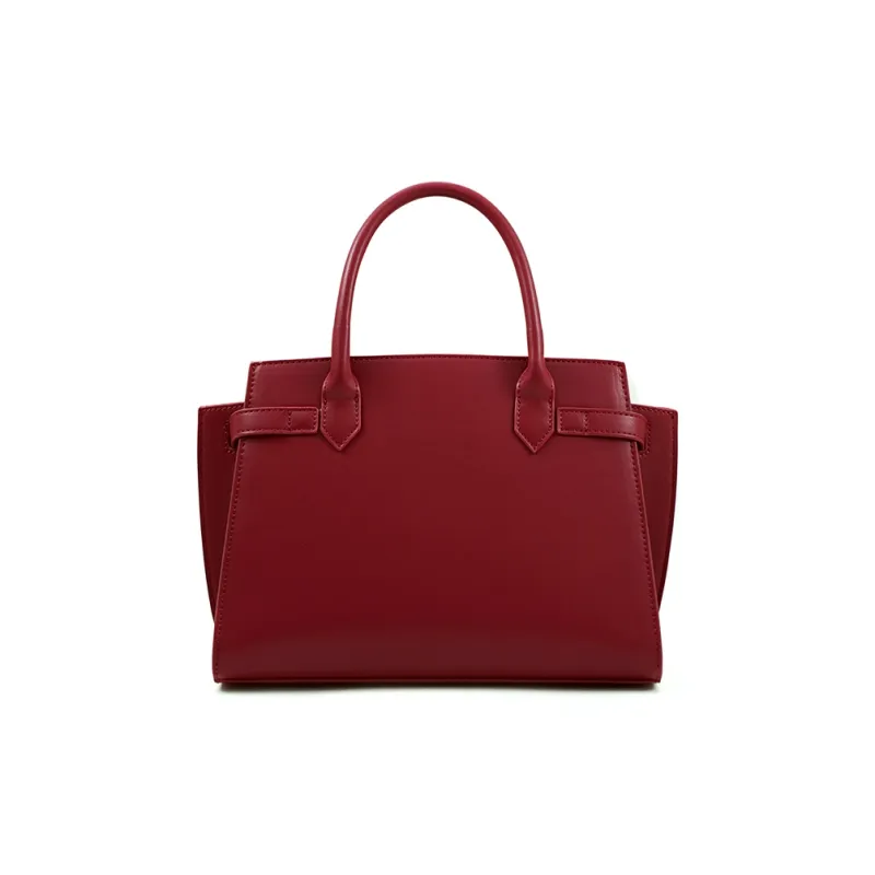 Vigno Synthetic Leather One Shoulder Handbags Regular Women's Red-4