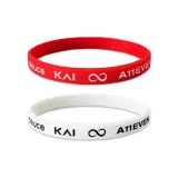 Slim-Irving Player Edition White+Red Wristband