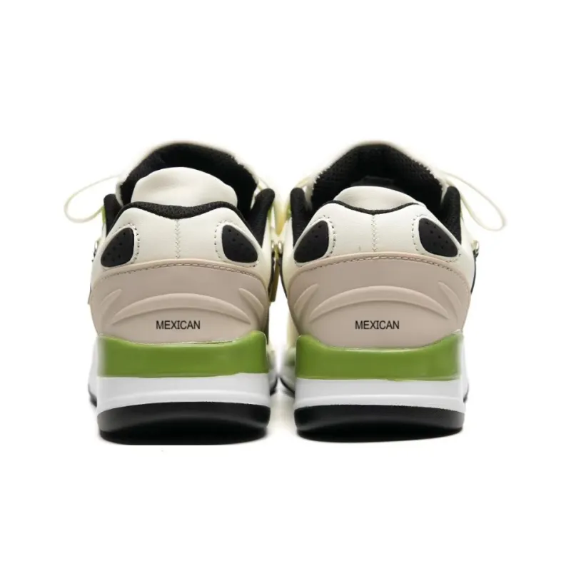 MEXICAN Cushioned Abrasion Resistant Slip Resistant Low Top Skateboard Shoes Unisex-24