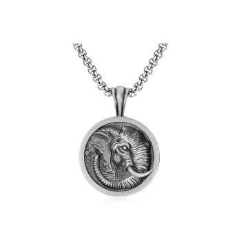EVBEA Stainless Steel Necklaces Men's