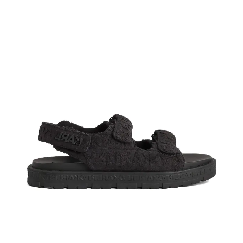KARL LAGERFELD One Strap Sandals 6cm Women's Black-1