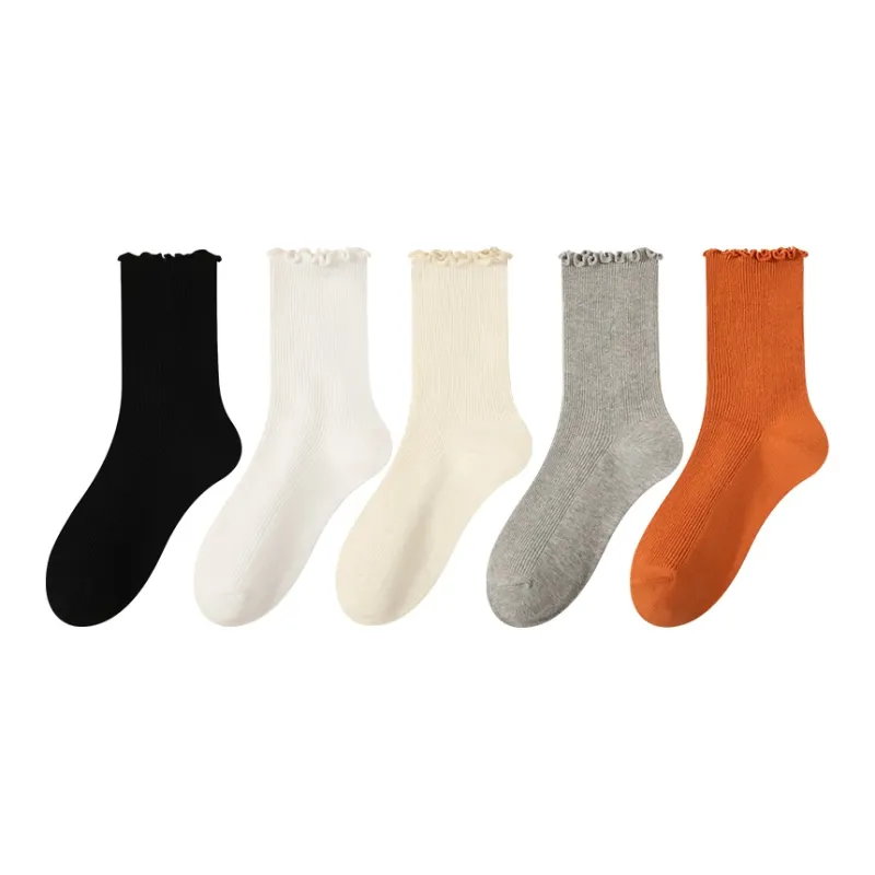 MIIOW Trend Party Series Mid Calf Socks Women's Combo Set-14