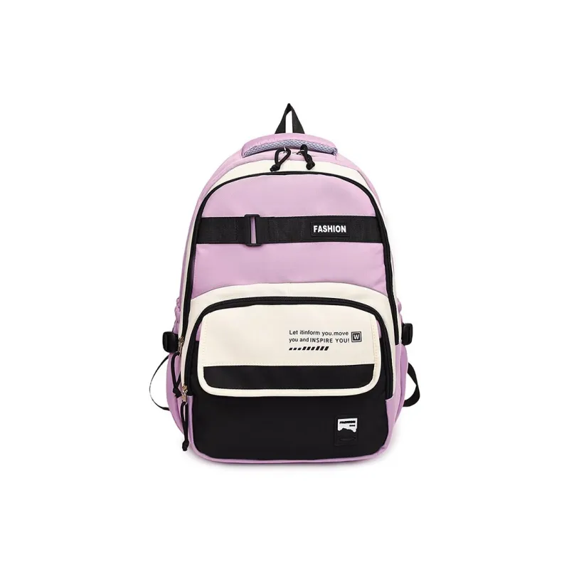 LUVISTRUE Oxford Backpack Unisex Gray/Black/Purple/Lake Blue/Dark Blue-11