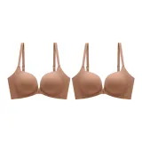 [2 Pcs, Get 20 Yuan off]Caramel Brown+Caramel Brown (U-Back Style)