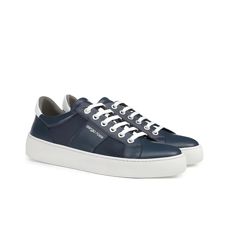 SERGIO ROSSI Sr1 Addict Low Top Skateboard Shoes Men's Black-2