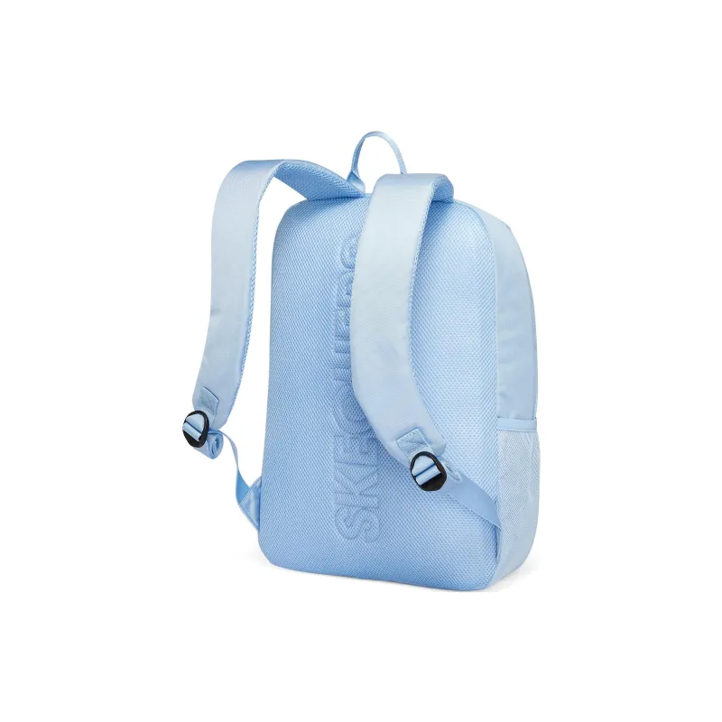 Skechers Fabric Big Eyes Backpack Unisex Light Blue, Big Eyes Patch, Individual Packaging-1