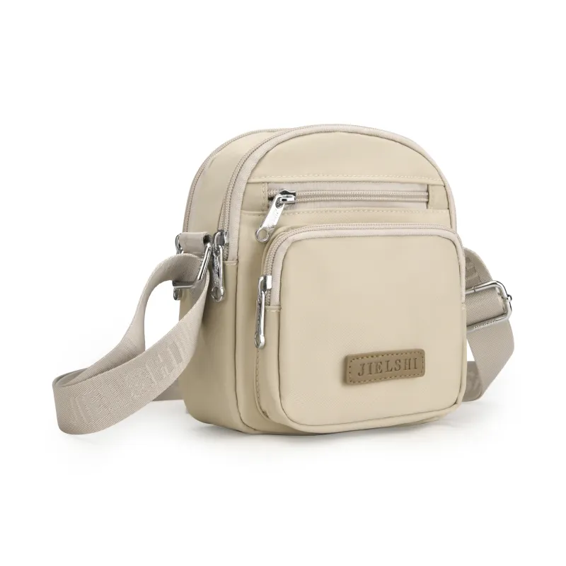 Gerlanx Nylon Fabric Shoulder Bag, Crossbody Bag Regular Unisex Multicolor-11