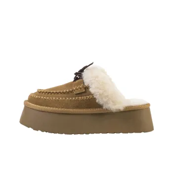 Wonderful Couple Slip Resistant Wrap toe Slippers Women's Brown