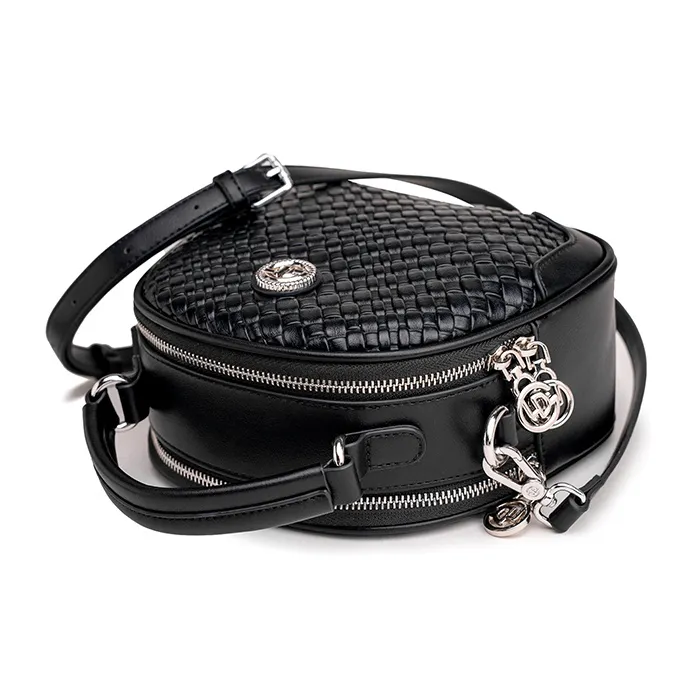 GELANDAI PU Shoulder Bag, Crossbody Bag, Handbag Women's Black-7