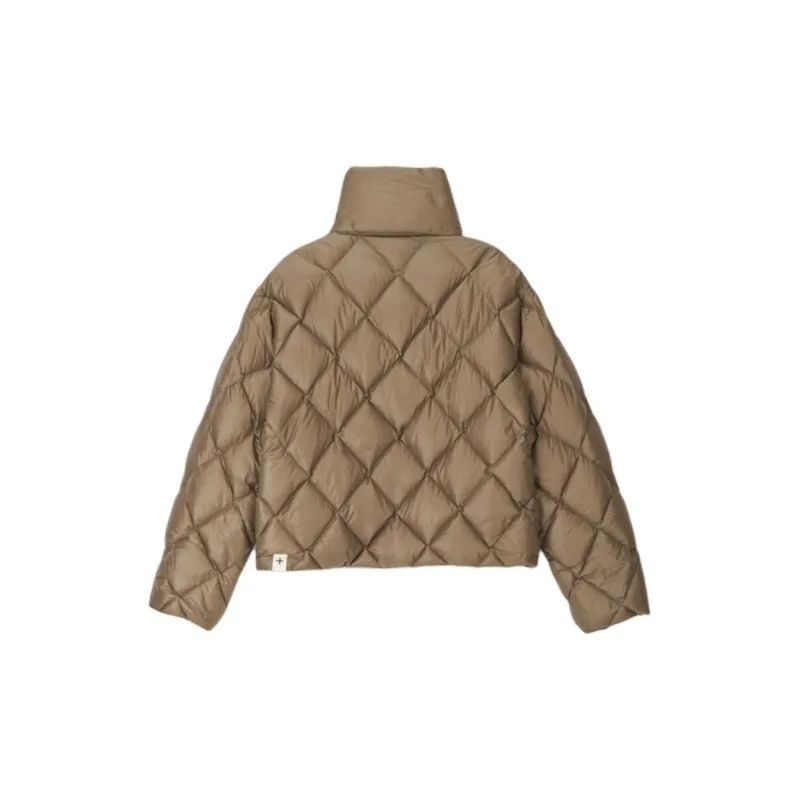 JIL SANDER Quilted Funnel Neck Down Jacket-1