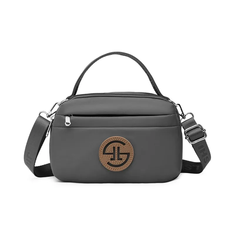 Gerlanx Nylon Fabric Crossbody Bag Unisex Multicolor-2