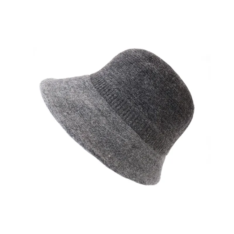 MARJAKURKI Sheep Wool Beanie Customized Greeting Card Shopping Bag Twilight Forest Women's Brown/Gray-0
