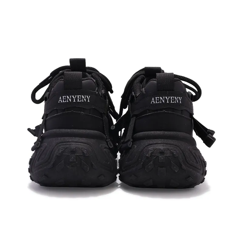 SNXR Anti-Slip Wear-Resistant Waterproof And Breathable Low-Top Chunky Sneakers Women's Beige-124