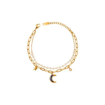 PoreLafe Titanium Steel Bracelets Women's Gold