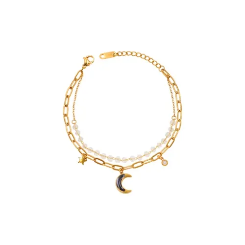 PoreLafe Titanium Steel Bracelets Women's Gold