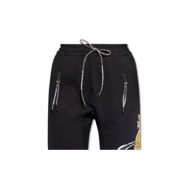 Vivienne Westwood Knitted Sports Pants Women's Black-5