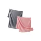 Moon Shadow Gray, Lotus Pink[2 Pack]100% cotton 5A Antibacterial; 160x80cm
