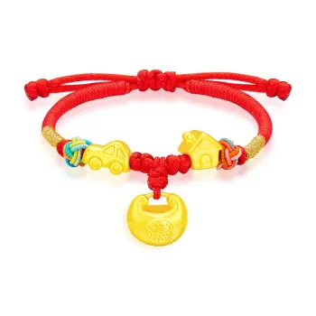 ABOUT LOVE Gold Bracelet Kids