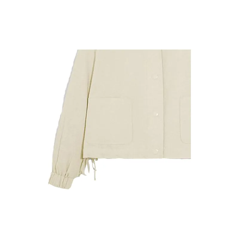 COACH SS23 Jackets Coats Women's Ivory White-4