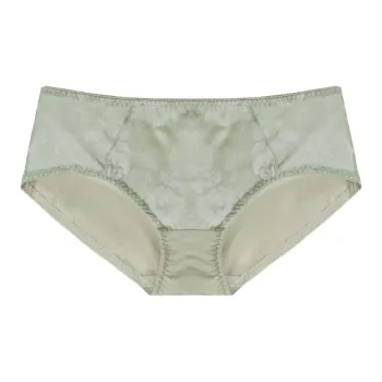 Reunion Underpants Women's 1 Pack Tea Green & White