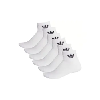 Adidas Originals MID CREW Ankle Socks Unisex Combo Set White