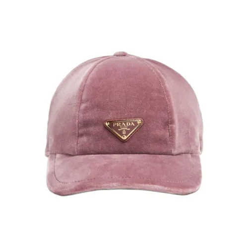 PRADA Velvet Baseball Cap