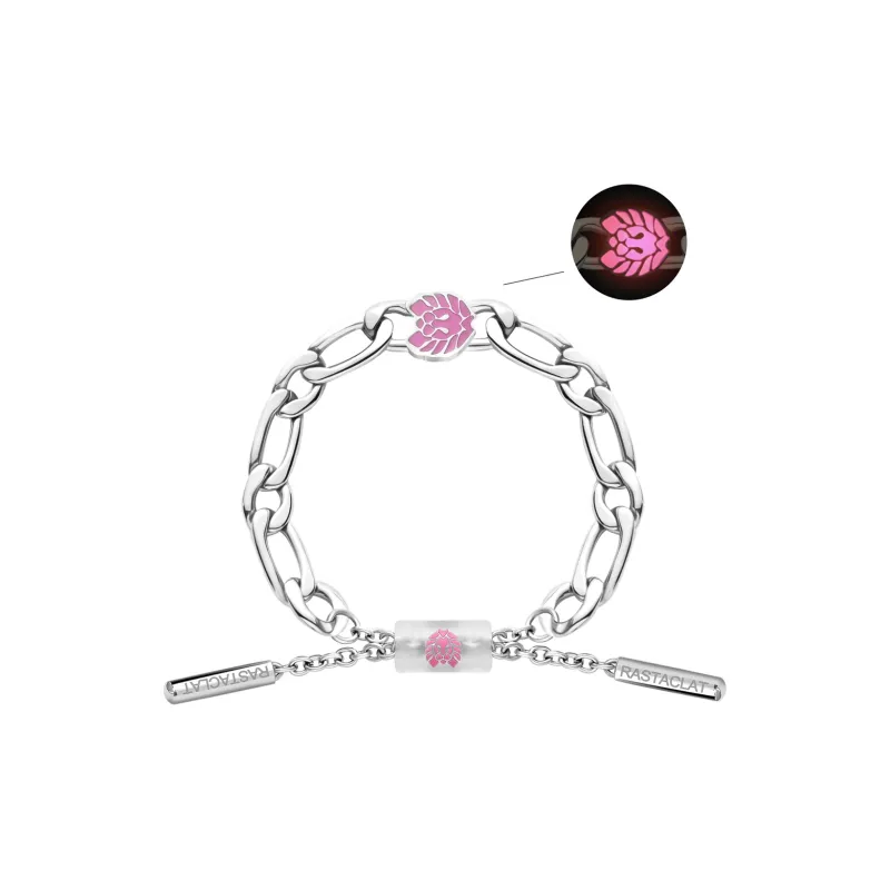 Rastaclat Titanium Steel Little Lion Bracelet Unisex-5