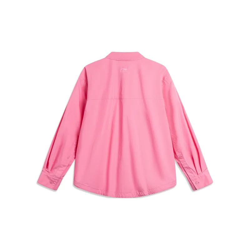 LiNing Sports Fashion Collection Shirt Women's Morning Light Pink-1