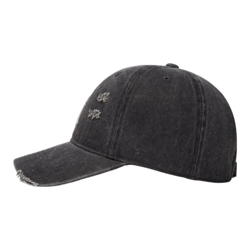 MLB Cotton Baseball Caps Unisex Black-3